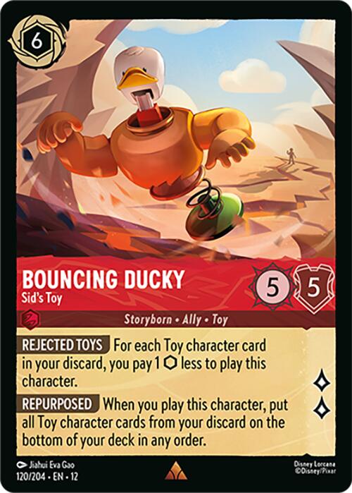 Bouncing Ducky - Sid's Toy (120/204) [Wilds Unknown] | I Want That Stuff Brandon