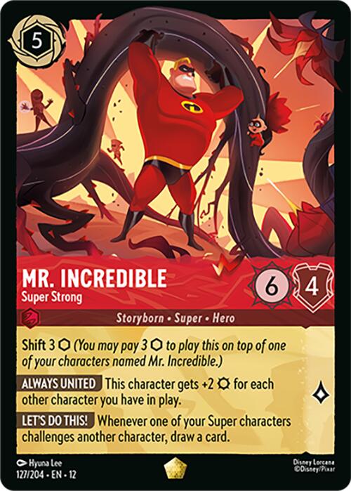 Mr. Incredible - Super Strong (127/204) [Wilds Unknown] | I Want That Stuff Brandon