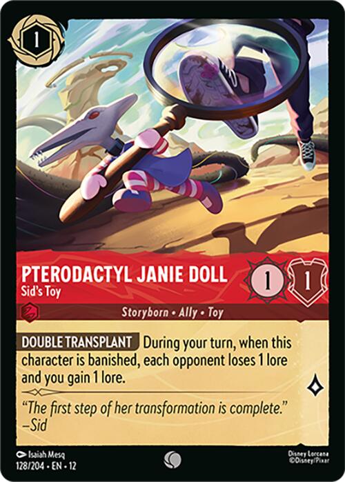 Pterodactyl Janie Doll - Sid's Toy (128/204) [Wilds Unknown] | I Want That Stuff Brandon