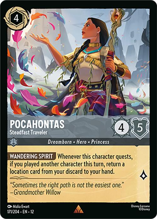 Pocahontas - Steadfast Traveler (171/204) [Wilds Unknown] | I Want That Stuff Brandon