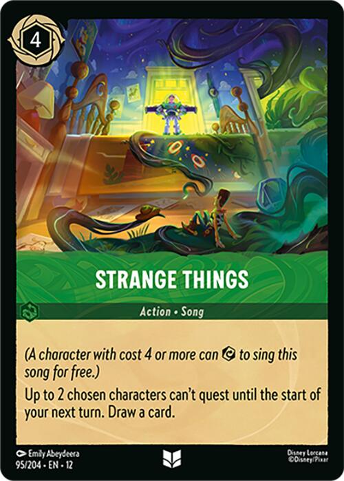 Strange Things (95/204) [Wilds Unknown] | I Want That Stuff Brandon