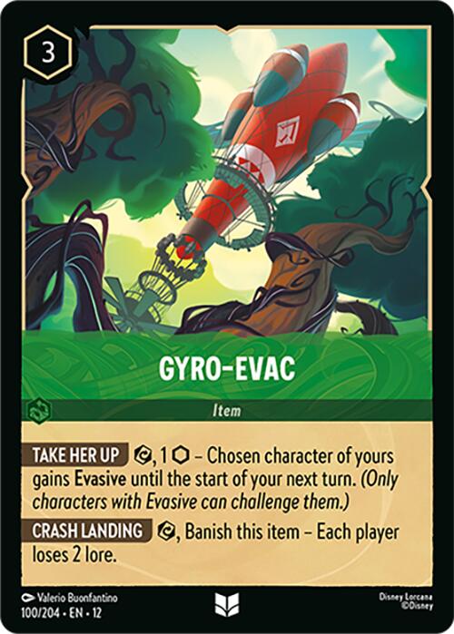 Gyro-Evac (100/204) [Wilds Unknown] | I Want That Stuff Brandon