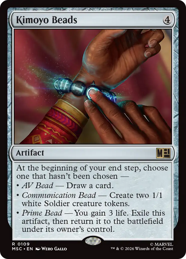 Kimoyo Beads [Marvel Super Heroes Commander] | I Want That Stuff Brandon
