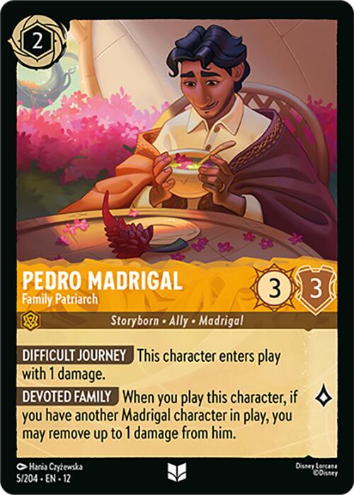 Pedro Madrigal - Family Patriarch (5/204) [Wilds Unknown] | I Want That Stuff Brandon