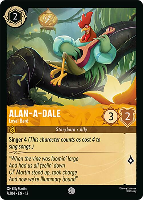 Alan-a-Dale - Loyal Bard (7/204) [Wilds Unknown] | I Want That Stuff Brandon