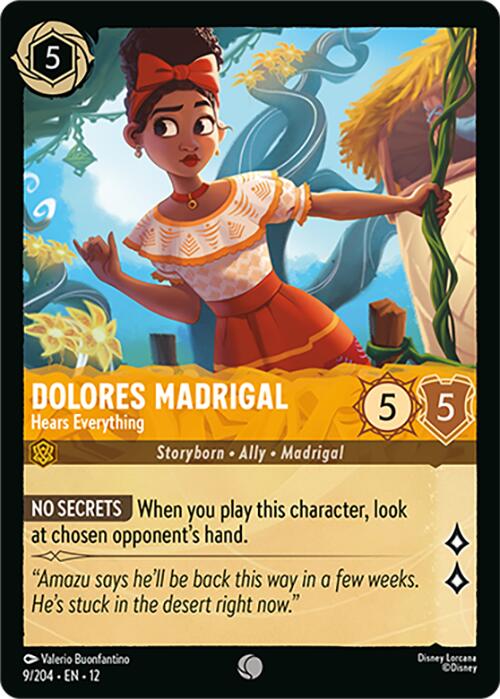 Dolores Madrigal - Hears Everything (9/204) [Wilds Unknown] | I Want That Stuff Brandon