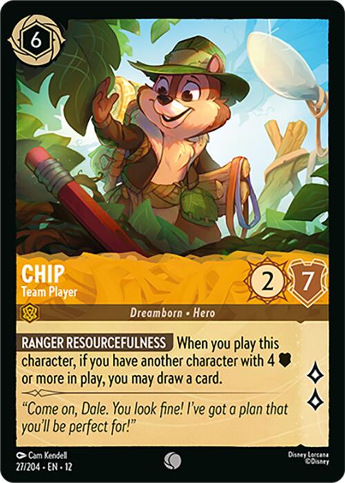 Chip - Team Player (27/204) [Wilds Unknown] | I Want That Stuff Brandon