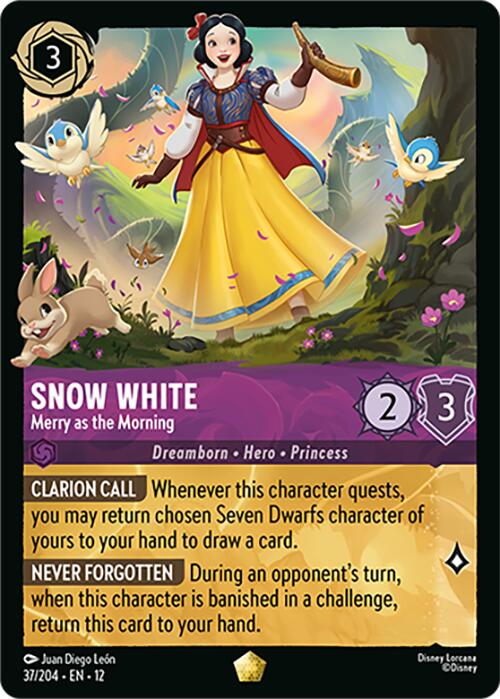Snow White - Merry as the Morning (37/204) [Wilds Unknown] | I Want That Stuff Brandon