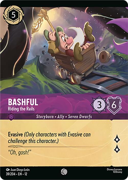 Bashful - Riding the Rails (Foil) (39/204) [Wilds Unknown] | I Want That Stuff Brandon