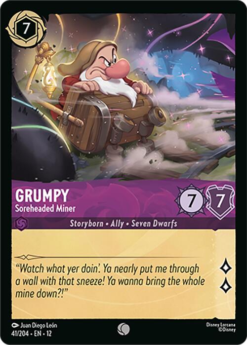 Grumpy - Soreheaded Miner (41/204) [Wilds Unknown] | I Want That Stuff Brandon