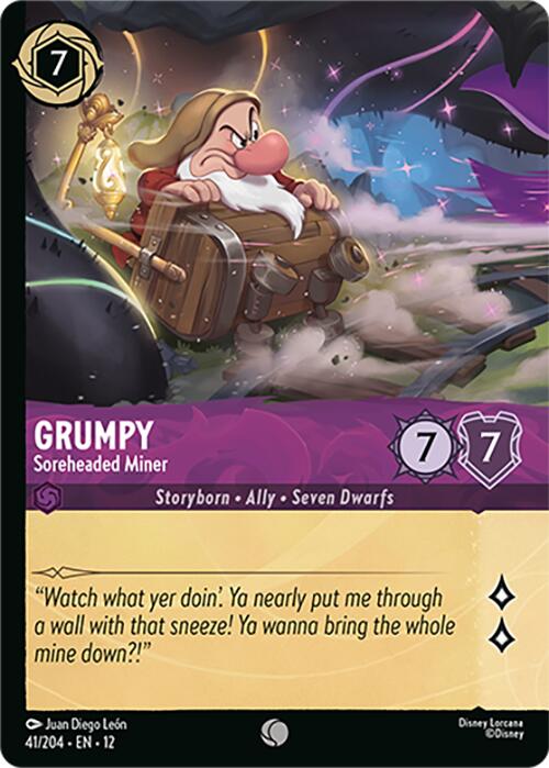 Grumpy - Soreheaded Miner (Foil) (41/204) [Wilds Unknown] | I Want That Stuff Brandon