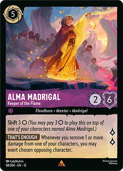 Alma Madrigal - Keeper of the Flame (58/204) [Wilds Unknown] | I Want That Stuff Brandon