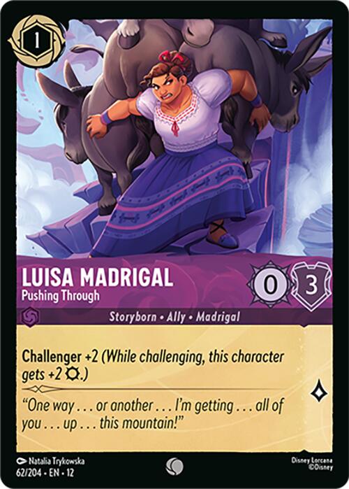 Luisa Madrigal - Pushing Through (62/204) [Wilds Unknown] | I Want That Stuff Brandon