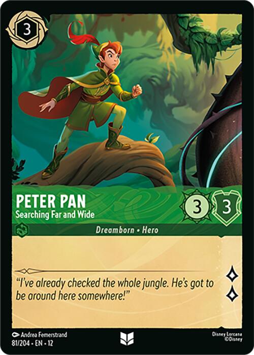 Peter Pan - Searching Far and Wide (81/204) [Wilds Unknown] | I Want That Stuff Brandon