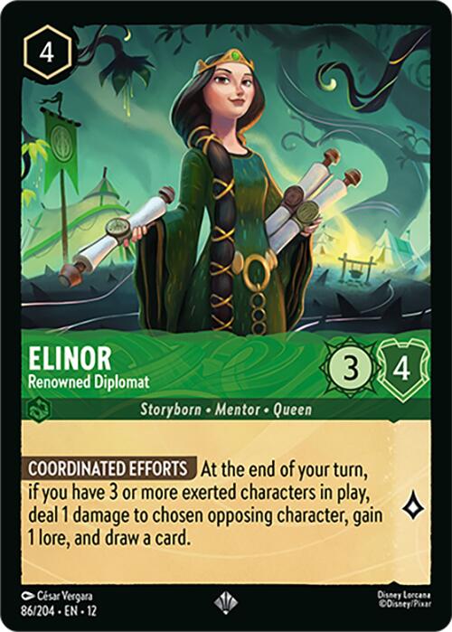 Elinor - Renowned Diplomat (86/204) [Wilds Unknown] | I Want That Stuff Brandon