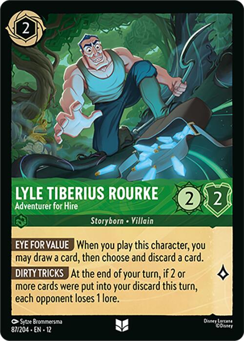 Lyle Tiberius Rourke - Adventurer for Hire (87/204) [Wilds Unknown] | I Want That Stuff Brandon