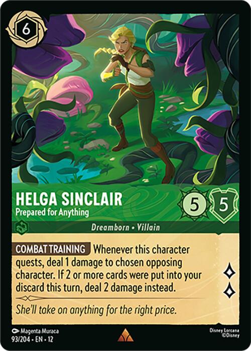 Helga Sinclair - Prepared for Anything (93/204) [Wilds Unknown] | I Want That Stuff Brandon