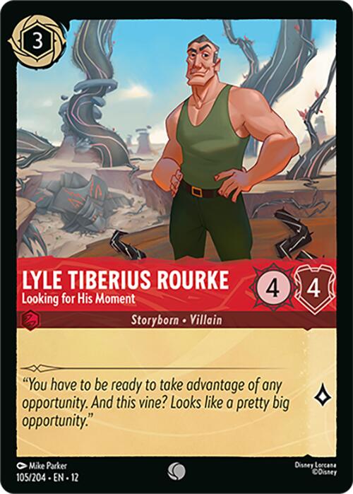 Lyle Tiberius Rourke - Looking for His Moment (105/204) [Wilds Unknown] | I Want That Stuff Brandon