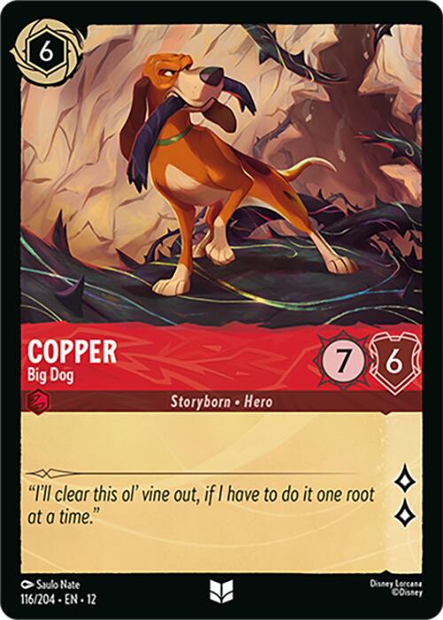 Copper - Big Dog (116/204) [Wilds Unknown] | I Want That Stuff Brandon