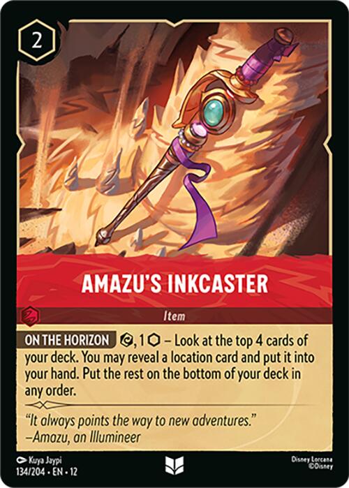 Amazu's Inkcaster (134/204) [Wilds Unknown] | I Want That Stuff Brandon