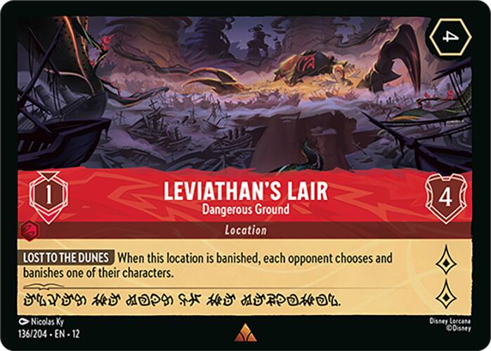 Leviathan's Lair - Dangerous Ground (136/204) [Wilds Unknown] | I Want That Stuff Brandon