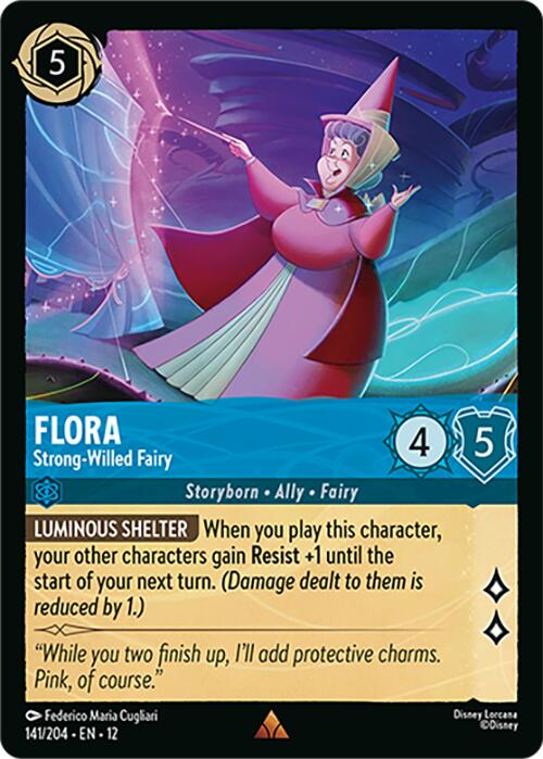 Flora - Strong-Willed Fairy (141/204) [Wilds Unknown] | I Want That Stuff Brandon