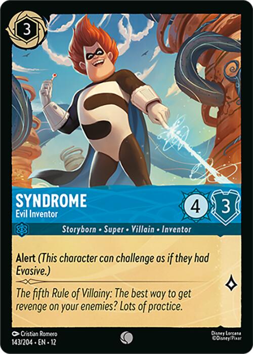 Syndrome - Evil Inventor (143/204) [Wilds Unknown] | I Want That Stuff Brandon