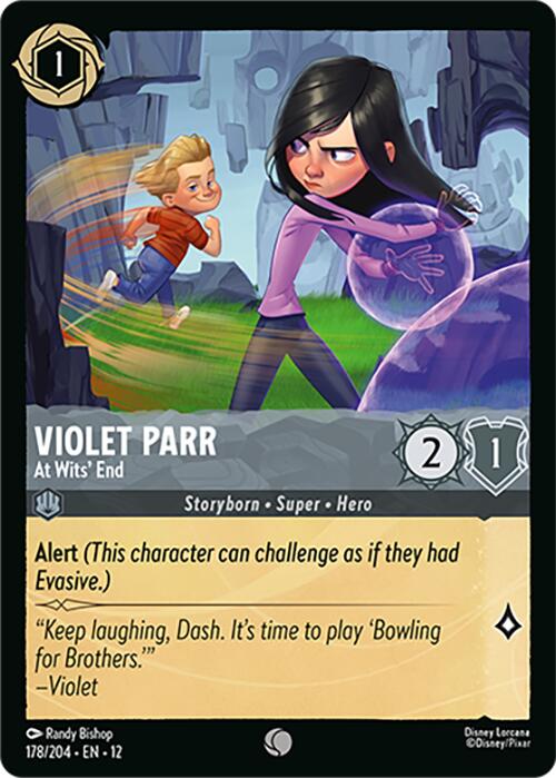 Violet Parr - At Wits' End (178/204) [Wilds Unknown] | I Want That Stuff Brandon