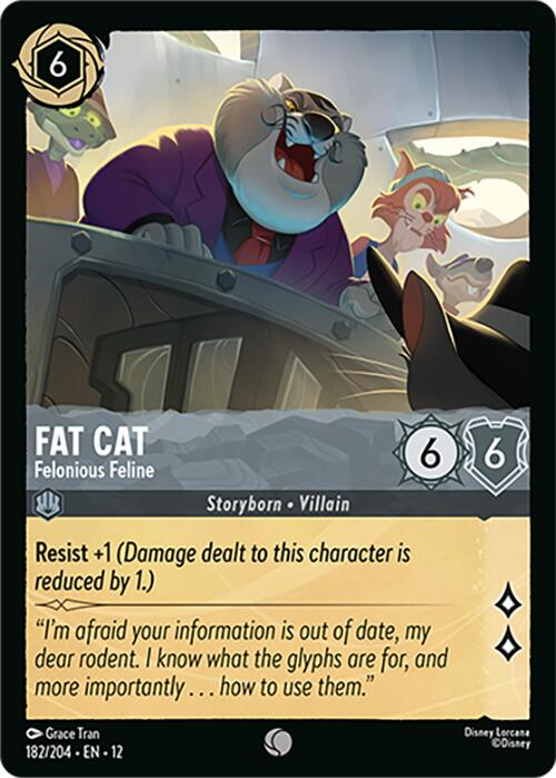 Fat Cat - Felonious Feline (182/204) [Wilds Unknown] | I Want That Stuff Brandon