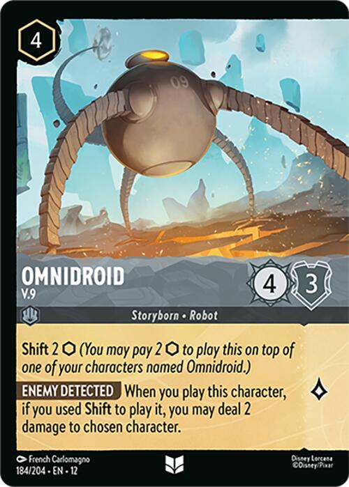 Omnidroid - V.9 (Foil) (184/204) [Wilds Unknown] | I Want That Stuff Brandon