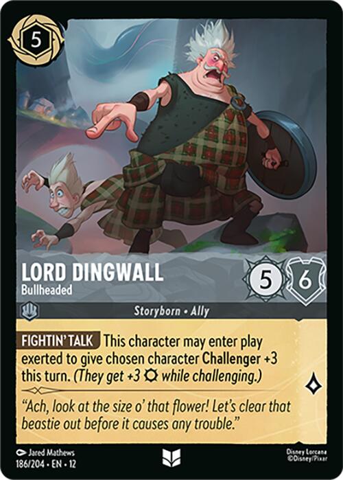 Lord Dingwall - Bullheaded (186/204) [Wilds Unknown] | I Want That Stuff Brandon