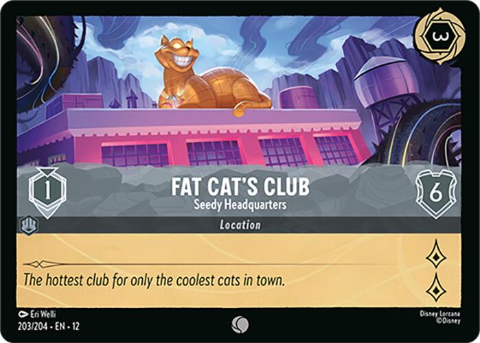 Fat Cat's Club - Seedy Headquarters (203/204) [Wilds Unknown] | I Want That Stuff Brandon