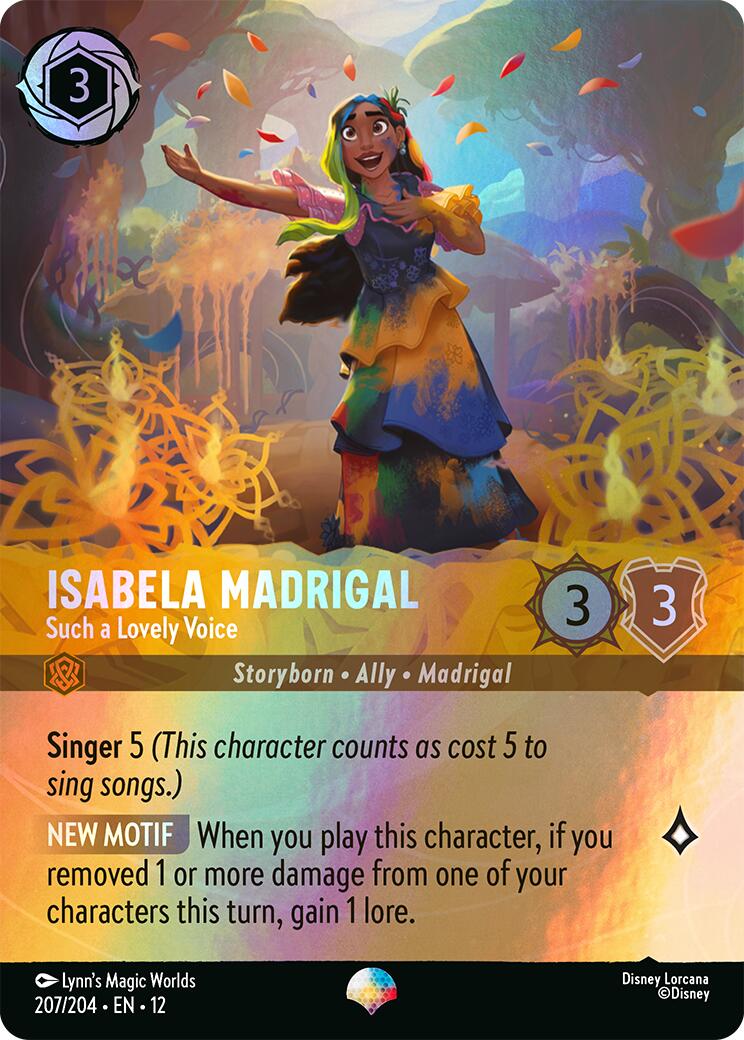 Isabela Madrigal - Such a Lovely Voice (Epic) (207/204) [Wilds Unknown] | I Want That Stuff Brandon