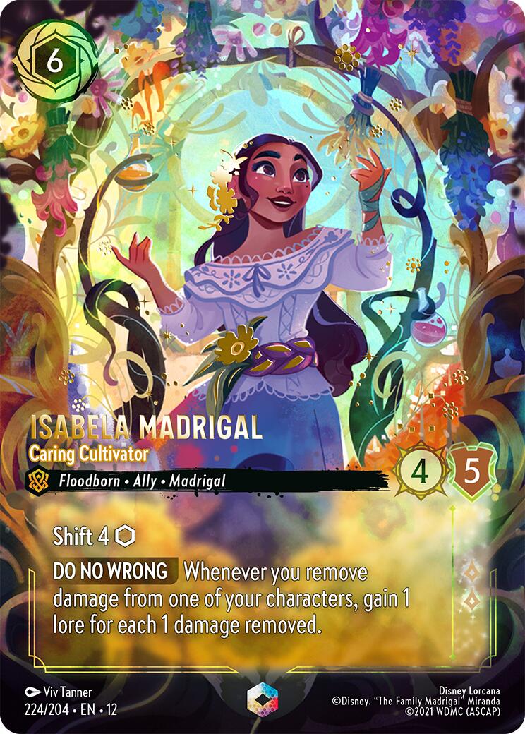 Isabela Madrigal - Caring Cultivator (Enchanted) (224/204) [Wilds Unknown] | I Want That Stuff Brandon