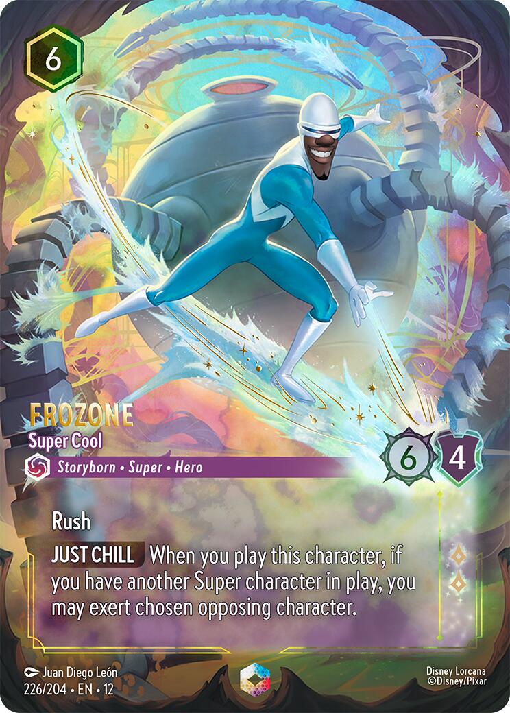 Frozone - Super Cool (Enchanted) (226/204) [Wilds Unknown] | I Want That Stuff Brandon