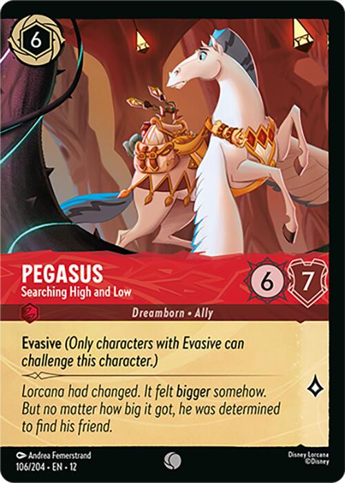 Pegasus - Searching High and Low (Foil) (106/204) [Wilds Unknown] | I Want That Stuff Brandon