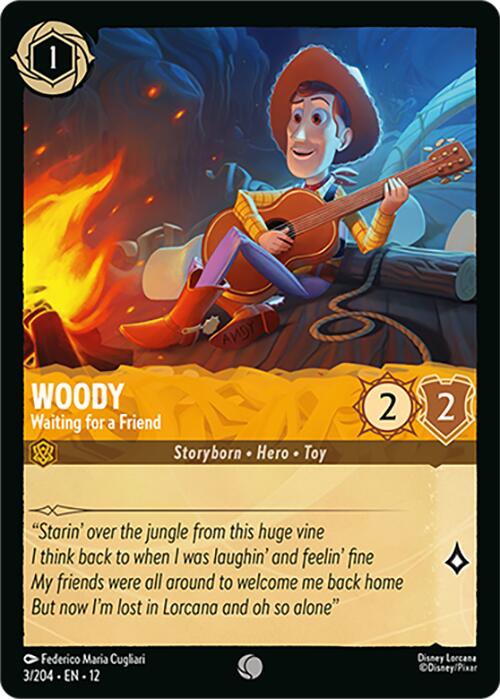 Woody - Waiting for a Friend (3/204) [Wilds Unknown] | I Want That Stuff Brandon