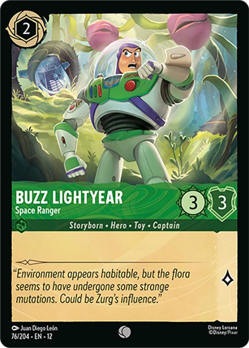Buzz Lightyear - Space Ranger (76/204) [Wilds Unknown] | I Want That Stuff Brandon