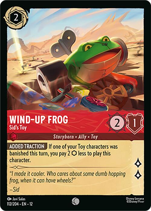 Wind-Up Frog - Sid's Toy (112/204) [Wilds Unknown] | I Want That Stuff Brandon