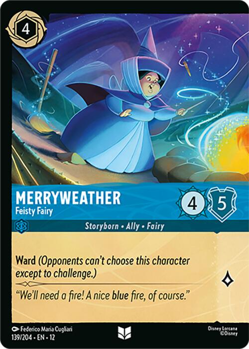 Merryweather - Feisty Fairy (Foil) (139/204) [Wilds Unknown] | I Want That Stuff Brandon