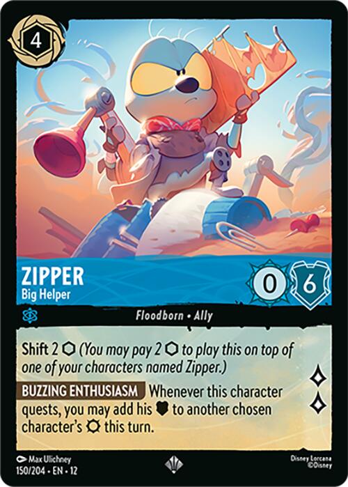 Zipper - Big Helper (150/204) [Wilds Unknown] | I Want That Stuff Brandon