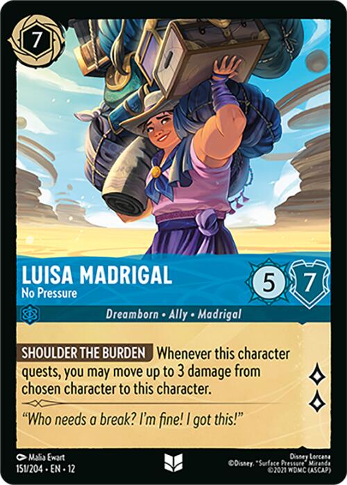 Luisa Madrigal - No Pressure (151/204) [Wilds Unknown] | I Want That Stuff Brandon