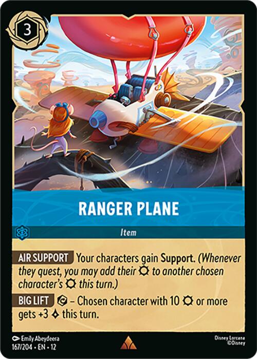 Ranger Plane (167/204) [Wilds Unknown] | I Want That Stuff Brandon