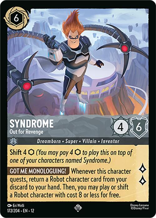 Syndrome - Out for Revenge (172/204) [Wilds Unknown] | I Want That Stuff Brandon