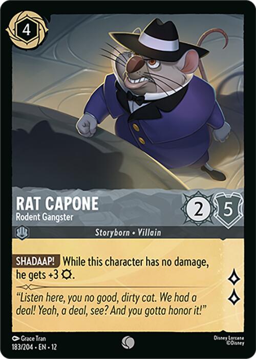 Rat Capone - Rodent Gangster (183/204) [Wilds Unknown] | I Want That Stuff Brandon
