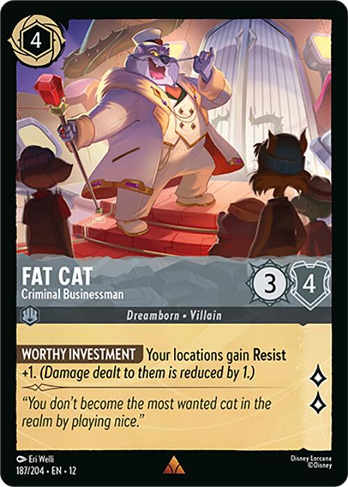 Fat Cat - Criminal Businessman (187/204) [Wilds Unknown] | I Want That Stuff Brandon