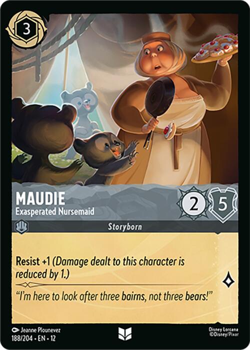 Maudie - Exasperated Nursemaid (188/204) [Wilds Unknown] | I Want That Stuff Brandon