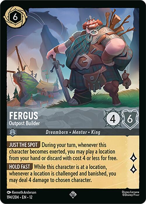 Fergus - Outpost Builder (194/204) [Wilds Unknown] | I Want That Stuff Brandon