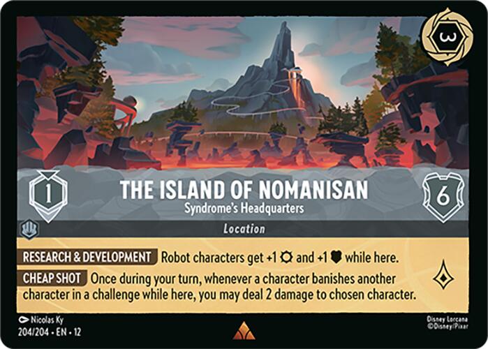 The Island of Nomanisan - Syndrome's Headquarters (204/204) [Wilds Unknown] | I Want That Stuff Brandon