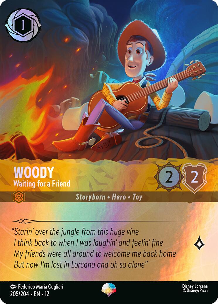 Woody - Waiting for a Friend (Epic) (205/204) [Wilds Unknown] | I Want That Stuff Brandon